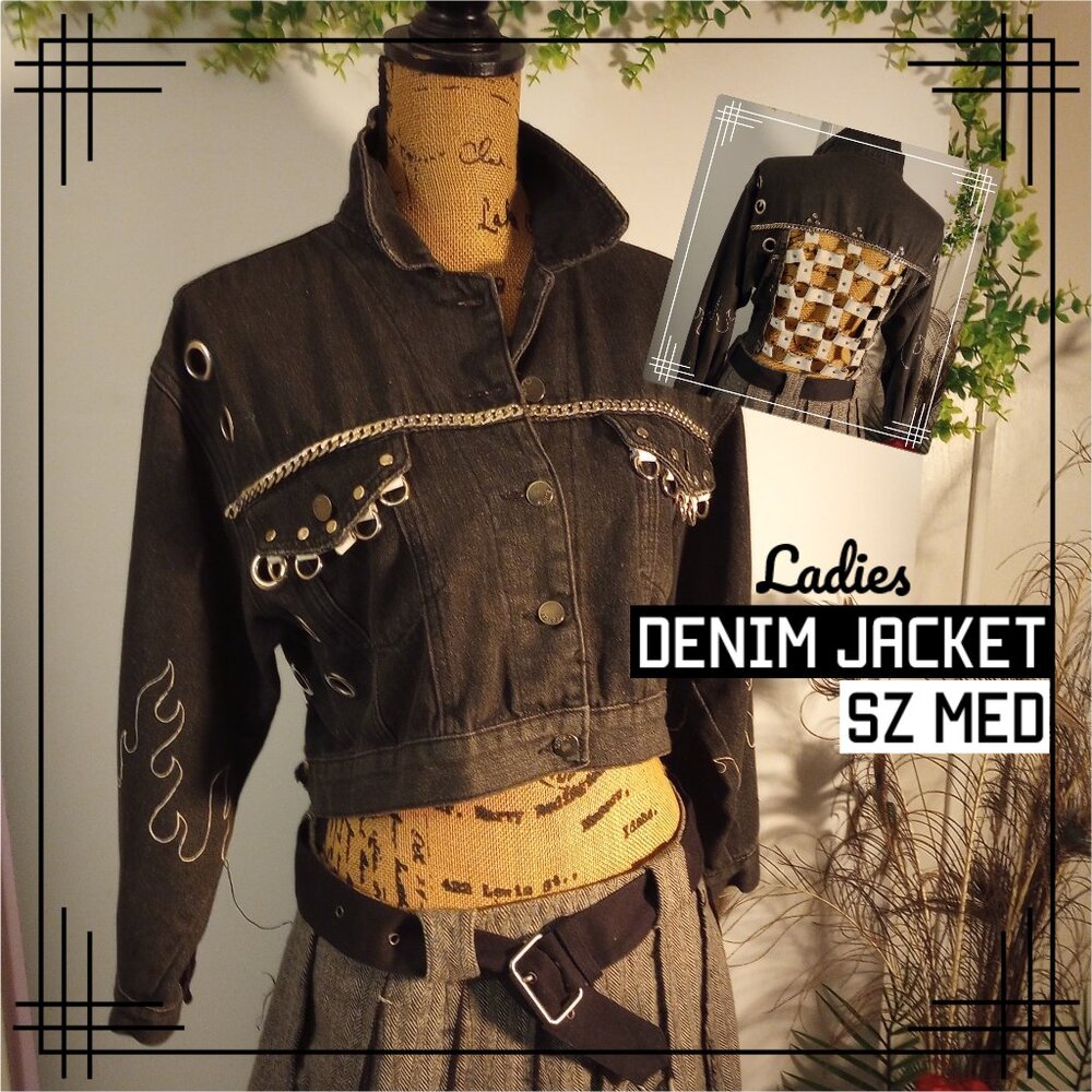 Ladies Exclusive Denim Jacket S/M